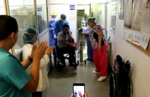 Luego de dos semanas hospitalizado, pescador vence al Covid-19