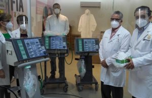 Ventiladores respiratorios entregados al CIDOCS benefician en gran medida a pacientes con COVID-19