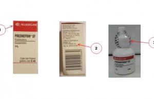 Alerta COEPRISS sobre falsificación del producto Prednefrin SF