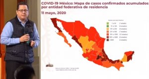 Suman 36 mil 327 casos de COVID-19 y 3 mil 573 muertes en México