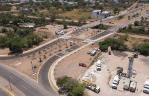 Inauguran el entronque del bulevar Miguel Tamayo-Bacurimí