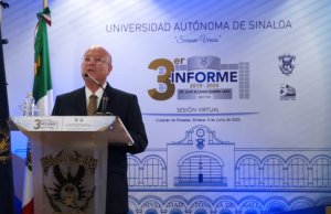 Destaca Rector la calidad educativa y compromiso con la juventud, en su tercer informe