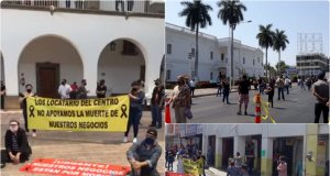 Tensión entre comerciantes y gobierno