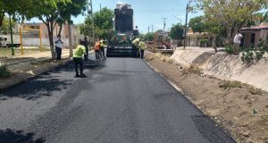 Inician trabajos de reencarpetado en el sector Barrancos