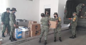 Arriban medicamentos, insumos médicos y equipo de protección a Sinaloa