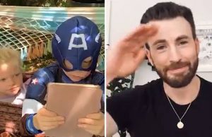 Chris Evans envía mensaje a niño que salvó a su hermanita del ataque de un perro