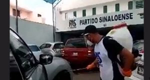 Inicia el PAS jornada de sanitización de automóviles en Culiacán