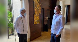 Recibe Quirino al presidente López Obrador