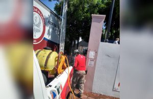 Sanitizan nuevamente instalaciones del Hospital Civil de Culiacán