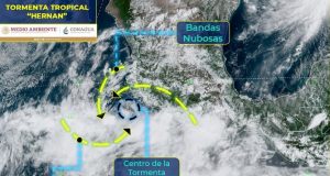 CLIMA: Se ha formado la tormenta tropical Hernán, informa el SMN