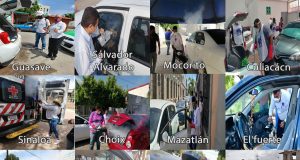 Apoya el PAS sanitizando autos en 12 municipios