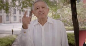 Ordena el INE a AMLO retirar anuncio por citar al Papa