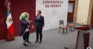 Brozo y Loret de Mola hacen programa desde Palacio Nacional