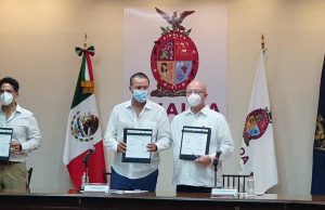 Firman la UAS y Gobierno del Estado convenio de participación de recursos para infraestructura