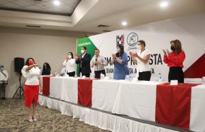 Asume Diana Armenta dirigencia de ONMPRI Sinaloa