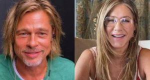 Brad Pitt y Jennifer Aniston se reencuentran virtualmente y causan revuelo
