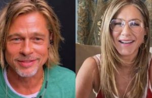 Brad Pitt y Jennifer Aniston se reencuentran virtualmente y causan revuelo
