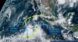 Preveen lluvias por depresión tropical en estos estados