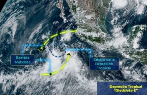 Preveen lluvias por depresión tropical en estos estados