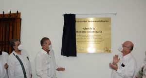 Realizan UAS y SEP homenaje póstumo a Arnoldo Martínez Verdugo