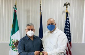Cónsul de Estados Unidos entrega a SSP Sinaloa llaves de vehículos donados por Iniciativa Mérida