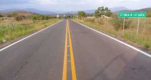 Lista la modernización de la carretera Tacuichamona – Estancia de los García