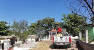 Realiza PC jornada de sanitización en panteones