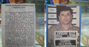 El “Chapo” Guzmán, en las papelerías… le hacen monografía escolar
