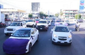 Piden uso obligatorio de cubrebocas; PAS realiza caravana en Culiacán
