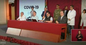 Secretaría de Salud infectada