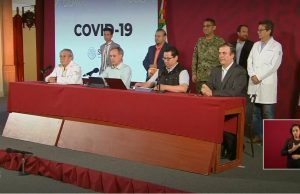 Secretaría de Salud infectada