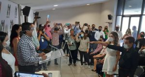 Rinden protesta los titulares del Voluntariado y Secretaría de Salud del PRI Culiacán
