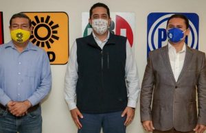 Registran alianza por Sinaloa el PRI, PAN y PRD