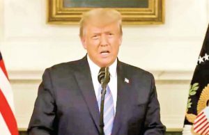 Admite Trump que nueva administración tomará posesión el 20 de enero