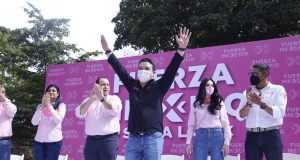 JEMP asume dirigencia de “Fuerza por México” en Sinaloa, y Rosa Elena Millán va por gubernatura