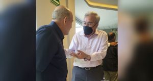 Se encuentran Millán y Rocha en restaurante en Culiacán