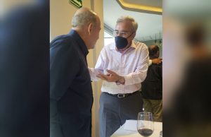 Se encuentran Millán y Rocha en restaurante en Culiacán