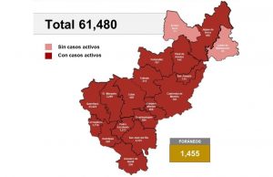 Querétaro con 61 mil 480 casos de COVID-19