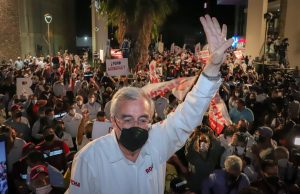 Promete Rubén Rocha acabar con la corrupción en su arranque de campaña en Sinaloa