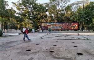 Coordinación Municipal de Protección Civil sanitiza 12 centros de vacunación