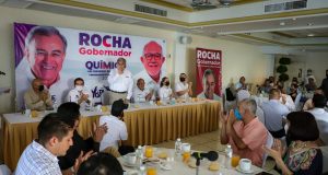 Asegura Rocha Moya que durante su administración los inversionistas estarán protegidos