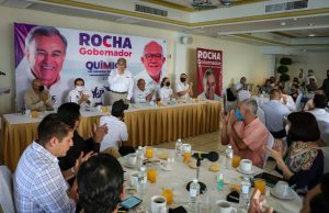 Asegura Rocha Moya que durante su administración los inversionistas estarán protegidos