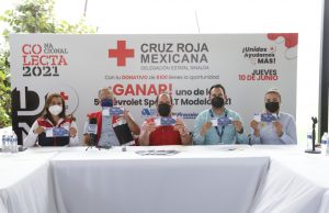 Lanza Cruz Roja Mexicana de Sinaloa su primera rifa como parte de su colecta anual