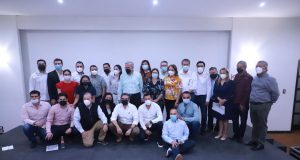 Presenta Rocha Moya Comité de Campaña de MORENA