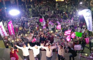 PAS-MORENA cierra la jornada del dìa celebrando la municipalización de Eldorado