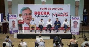 Se compromete Rocha Moya a rescatar la cultura y llevarla a todas las comunidades