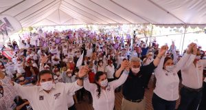 Vamos por carro completo este 6 de junio: Rubén Rocha