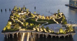 Este es el nuevo parque flotante “Little Island” en NY