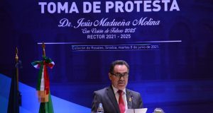 Jesús Madueña Molina rinde protesta como Rector de la UAS para el periodo 2021-2025
