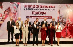 Firman gobernadores electos de MORENA carta compromiso con la Cuarta Transformación